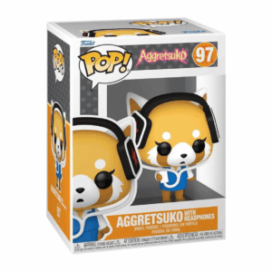 Pop! Aggretsuko with Headphones
